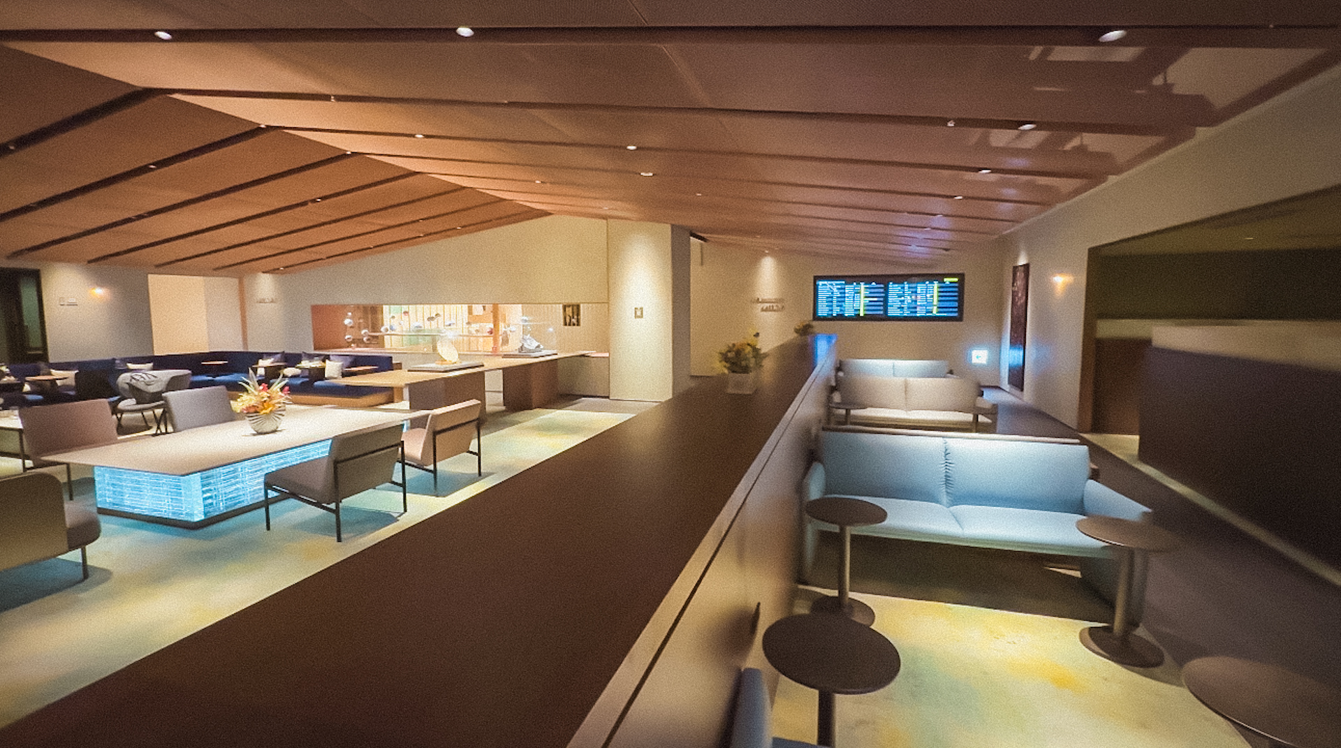 KIX Lounge Kansai South Sideの落ち着いた空間