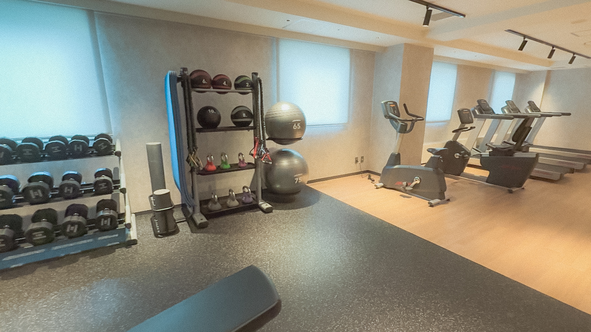 24時間利用可能なジム